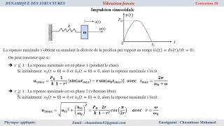 Dynamique des structures  Exercice 10 [upl. by Klapp]