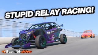 A short fun relay tournament  BeamNG  BeamMP [upl. by Cinamod]