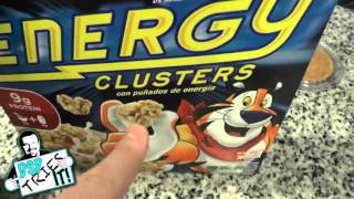 DSP Tries It Ep 108  Frosted Flakes Energy Clusters Cereal [upl. by Oinesra189]