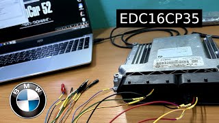 Считывание прошивки ЭБУ EDC16CP35 BMW загрузчиком PCMFlash  Scanmatik2pro и Combibox для PCMFlash [upl. by Deragon]