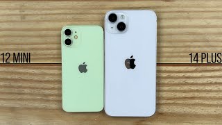 Apple iPhone 14 Plus vs iPhone 12 mini  SPEED TEST [upl. by Eiramoj277]