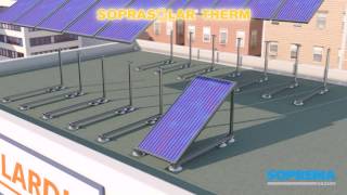 Photovoltaïque amp ECS Soprasolar® Fix amp Soprasolar® Therm  3D [upl. by Elamef736]