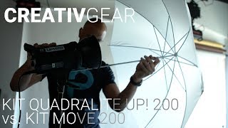 CREATIVGEAR  Kits Quadralite Up 200 et Move 200 [upl. by Tterb246]