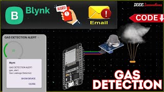 IoT Based Gas Leakage Alert System with Blynk App  IoT MINI Projects  LPG Leakage Detection [upl. by Aratahs691]