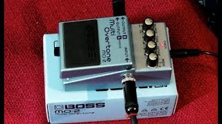 Afro Review  BOSS MO2 Multi Overtone Effect Pedal [upl. by Ahsaeyt]