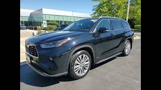 2023 Toyota Highlander Hybrid Platinum Schaumburg IL Q3380A [upl. by Niac38]