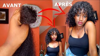 WAOW TRANSFORMER DES MECHES LISSES EN CROCHET BRAIDS BOUCLÉS PERRUQUE [upl. by Yecaj]