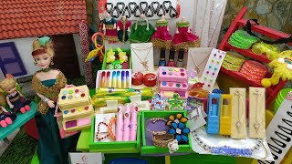 மகிழ்ச்சியான நேரம் பகுதி 708  Barbie fancy store miniature Kavita vinita [upl. by Yrocej]