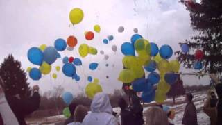 Happy Birthday ColbyBalloon Release [upl. by Gnilyam]