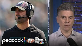 Eagles HC Nick Sirianni apologizes for his energy at end of game  Pro Football Talk  NFL on NBC [upl. by Yleen]