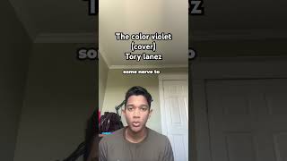 The color violet  Tory Lanez cover singing torylanez viral rnb vocals fyp singer [upl. by Gula228]