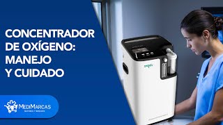 Concentrador de oxígeno Manejo y cuidado I Webinar [upl. by Aldwin409]