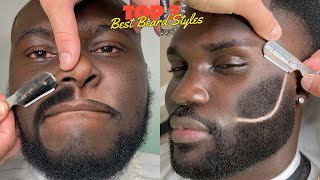 Top 3 Cool Beard Style Idea for Black Men in 2024  Best BARBER in Pittsburgh 📍 [upl. by Anilok]