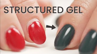 Gel Nails  How To Do a Structured Gel Manicure [upl. by Fontes]