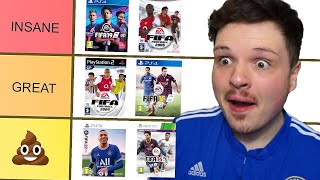 RANKING EVERY FIFA GAME EVER MADE  FIFA Tier List [upl. by Cela66]