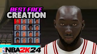 BEST TACKO FALL NBA 2K24 FACE CREATION TUTORIAL [upl. by Eelaras]