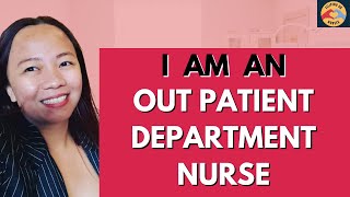 Day in a Life of an OPD UK Nurse Out Patient Department Nurse Filipino UK Nurse [upl. by Peppy920]