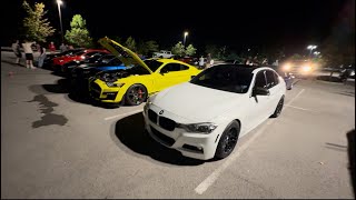 Driving POV race night 340i vs 550i whos going to win 🏆 part two‼️ [upl. by Noicnecsa]