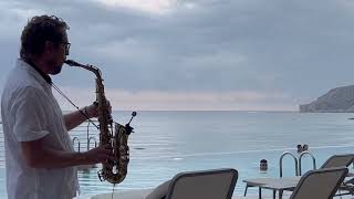 Beach club Alicante Dj and Saxophonist [upl. by Adan]