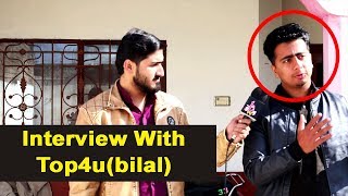 Interview with Pakistani YouTuber Top4u  Funny Moments [upl. by Carline]