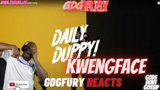 AMERICAN Reacts to Kwengface  Daily Duppy  GRM Daily [upl. by Nlyak979]