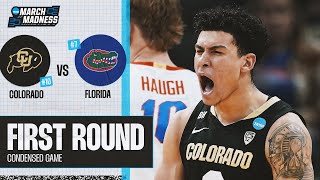 Colorado vs Florida  First Round NCAA tournament extended highlights [upl. by Kaya]