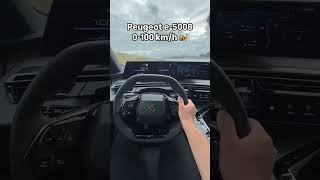 Peugeot e5008 has a 0100 kmh acceleration time of 90 seconds [upl. by Leonora]