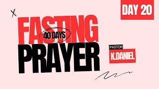 🔴LIVE  DAY 20 OF 40 DAYS FASTING PRAYER  20 NOV 2024 ACA RENIGUNTA  PASTOR K DANIEL [upl. by Bidget]