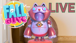 🔴 FALL GUYS LIVE  Playing w Viewers ft the Mew Mew Bot Costume [upl. by Carl116]