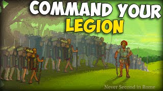 Command Your Own Legion  First Look at Never Second in Rome [upl. by Hutchison]