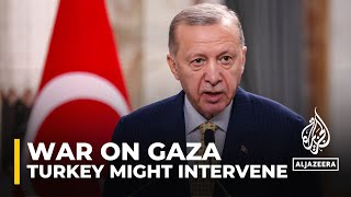 Turkey might enter Israel to help Palestinians Erdogan [upl. by Chloette]