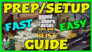 GTA Online  Cayo Perico Heist PrepSetup META Guide SOLO Friendly [upl. by Kalil]