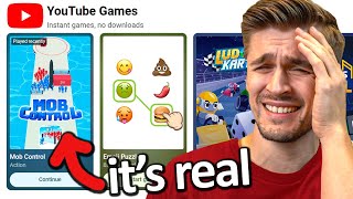 YouTube Started Making Video Games I Ranked Them All [upl. by Bethany]