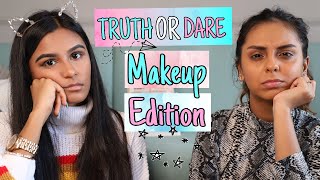 TRUTH OR DARE Makeup Challenge  Ft Aanam C [upl. by Delos246]