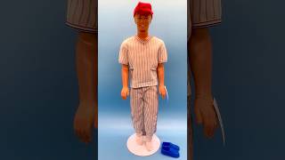 1993 Sun Jewel Ken Doll 10954 Redressed in 1991 Cool Career Baseball Fashion 2959 dollshorts ken [upl. by Ekaterina]