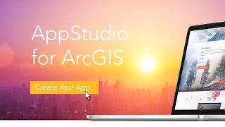 AppStudio for ArcGIS [upl. by Gerdeen85]