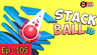 Stack ball  Gameplay ball live stream  gaming Stack ball  22 Nov 2024 Ep  105 gaming live [upl. by Ilellan]