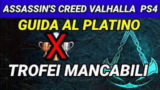 ASSASSINS CREED VALHALLA  TROFEI MANCABILI DA CIMA A FONDO E COMPLICANZE II  BUG GLITCH PLATINO [upl. by Soloman60]