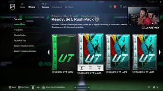 READY SET RUSH PACK 225K PACK WITH COINS EAFC25 [upl. by Ailedamla]