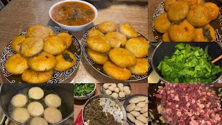 Really delicious semolina koftaكبة جريش  Kftay brwesh food delicious [upl. by Rogers]