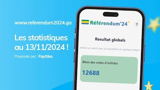 Sondage PaySika du Referendum 2024 avec Stezen BisselouNzengue [upl. by Rundgren]