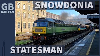 The Snowdonia Statesman Railtour at Huddersfield  17072024 [upl. by Ilehs]