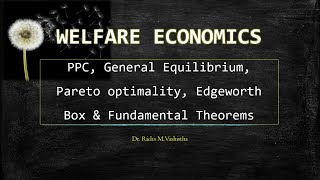 WELFARE ECONOMICS [upl. by Yasmeen]