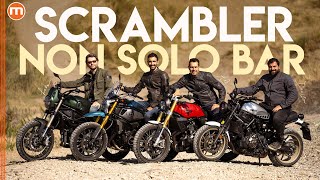 Comparativa Scrambler 2023 Leoncino 800 Trail 700CLX Adventure Caballero e XSR 700 alla sfida [upl. by Hennahane]