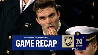 Army STOPS Navy At The GOAL LINE To Win CIC Trophy I Game Recap I CBS Sports [upl. by Jael]