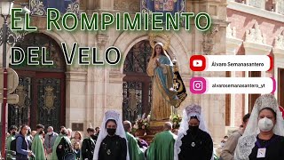 Procesión del Rompimiento del Velo  Semana Santa Palencia 2022 [upl. by Attekal]