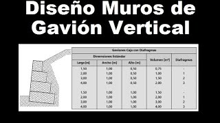 Diseño de Muros de Gavión  Contención con Gavión Vertical murodegavion [upl. by Norga]