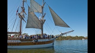 Classic boat rally 2018 Gippsland Lakes Paynesville Australia [upl. by Ennoitna]