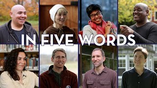 In Five Words Bennington College Faculty Describe Bennington Students [upl. by Enajyram]