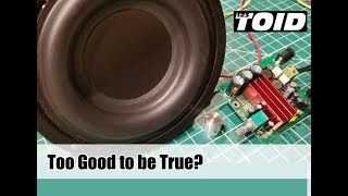 100 watt Subwoofer amplifier for 11 TPA3116D2 Review and Test [upl. by Larok]